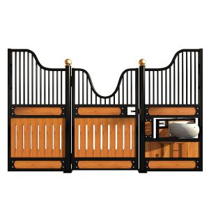 Galvanized Livestock Portable Horse Stall Panels , Temporary Horse Stalls