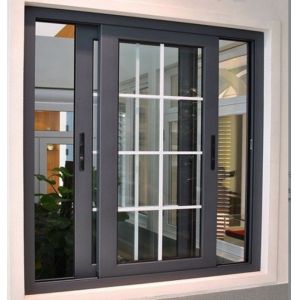 Stainless Steel Screen Netting Aluminum Thermal Break Sliding Windows with