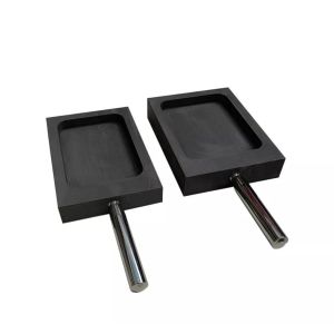 ISO9001 Customizable Carbon Graphite Molds With Handle Coating Casting Molds