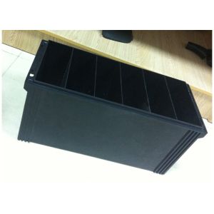 Lead Acid Battery Housing / Injection Moulding Service / Six Battery Cavities /