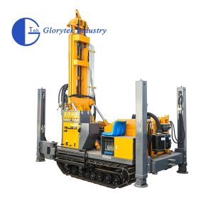 Quality High-Performance GL180R Rubber Crawler Water Well Drill Rig for sale