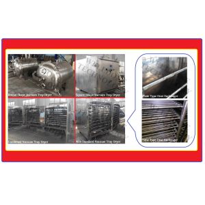 Stable And Reliable Operation SUS316L Material Industrial Vacuum Tray Dryer