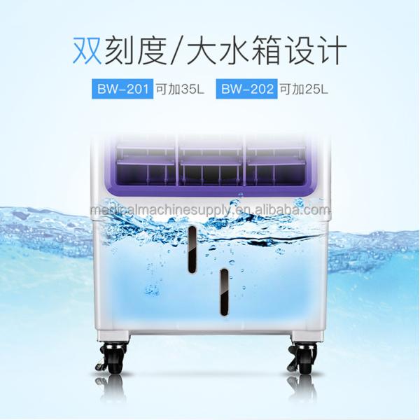 Convenient Three Wind Speed Bladeless Fan for Portable Home Cooling Wall Mounted Plastic