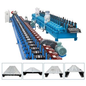 Quality Scaffold Panel Roll Forming Machine 18 Roller Stations High Capacity for sale