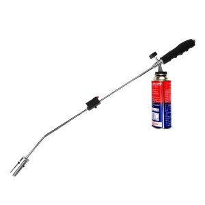 Weed Burner Welding Flame Gun Ergonomic Handle Piezoelectric Ignition
