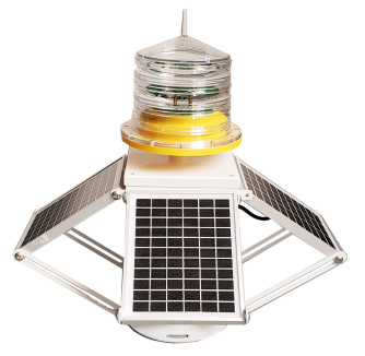 Buy L-864 Red Flashing 2000cd 14AH Solar Aviation Light 20W at wholesale prices