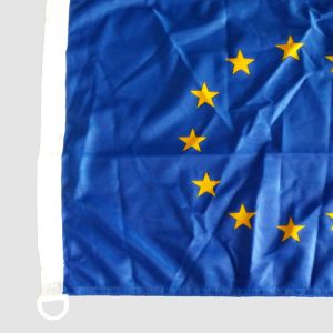 2x3' European Union Flag Knitted Polyester Single Reverse Indoor Outdoor Header