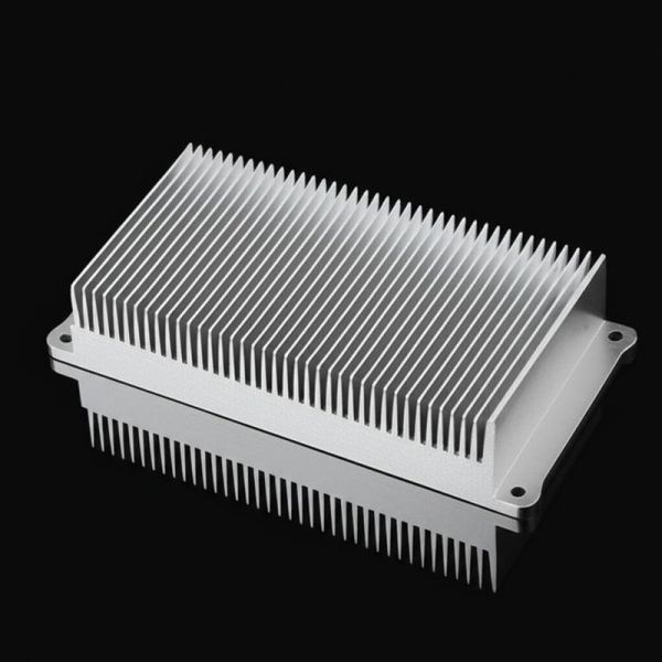 Skived Fin Heat Sink Process Skiving Base Size 10-200mm Fin Density 100-2000