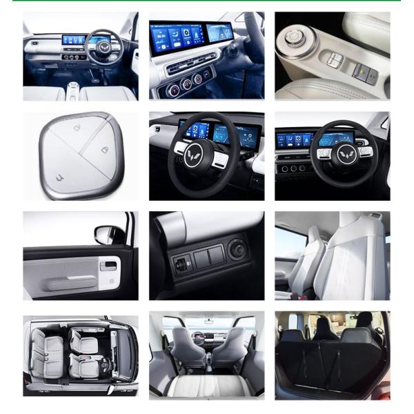 Black Wuling AirEV Mini Ev Electric Vehicle 2022 2023 Energy Air EV Small Car 822KG