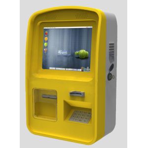 China Custom Anti-Vandalism, Waterproof, Dustproof Internet / Information Wall Mount Kiosk on sale