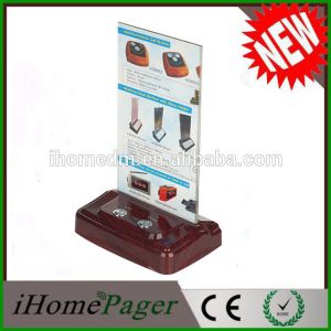 call/cancel menu board wireless waiter paging transmitter