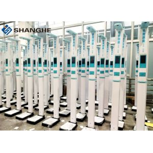 Multifunctional Hospital Weighing Scale , Portable Digital Height And Weight