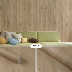 Adhesive Paper & Film Plastic Film Wall Stickers Wall Panel Wood Grain PVC Film
