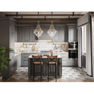 China Aluminium Drawer Pulls Wood Melamine Cabinets Kitchen Designs on sale