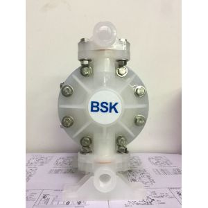 Air Operated Plastic Diaphragm Pump / Industrial High Pressure AODD Pump