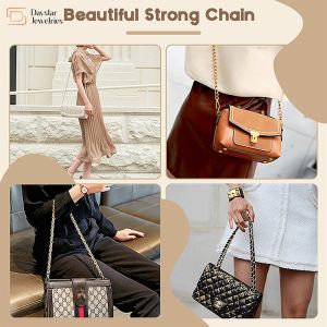 Zinc Alloy Purse Crossbody Replacement Straps With Metal Snap Buckles