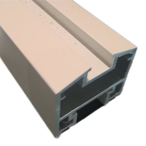 Polished Waterproof Aluminium Sliding Window Profile Heat Insulation