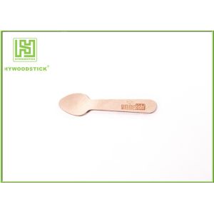 Biodegradable Disposable Eating Utensils Bulk Wooden Spoons Bacteria Resistant