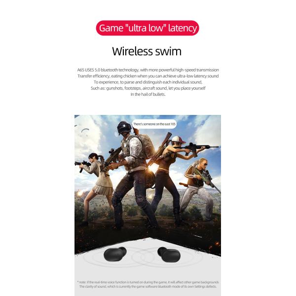 Portable Health Care Products Cherry Blossom Powder A8S Bluetooth Wireless Earphone