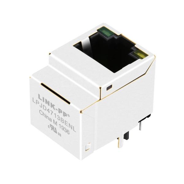 Halo HFJV1-E1G01-L12RL Compatible LINK-PP LPJD4713BENL 10/100/1000 Base-T Green