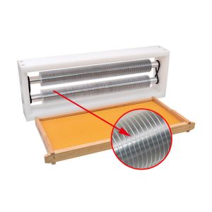 Beekeeping Uncapping Roller Tool Honey Scraper with Plastic Frame