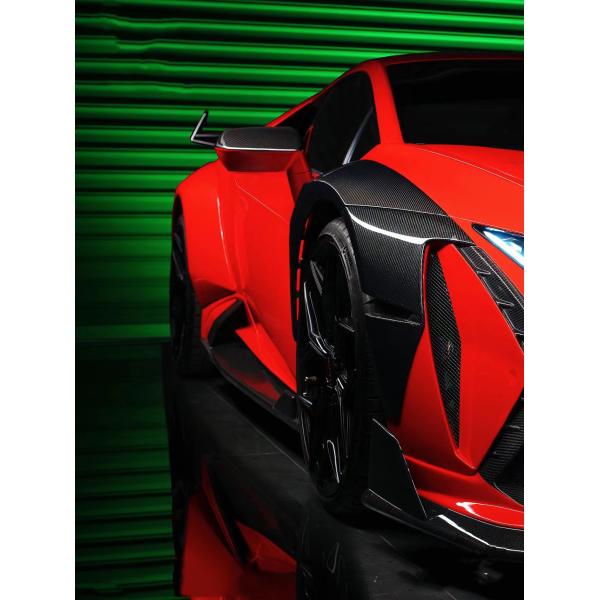580 Lamborghini Carbon Fiber Body Kit DW Style Lp610 Body Kit Spoiler Widebody Kit