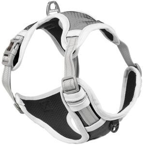 102cm Bust Walking Chest Strap Reflective Mesh Dog Vest Harness