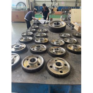 China Precise Tooth 20 Degree Pressure Angle Spur Gear Smooth Rotation on sale