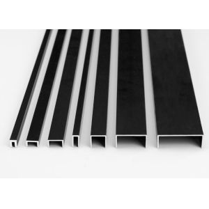T Shaped Aluminum Square Edge Metal Tile Trim Corner Profiles L Shaped White