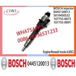 BOSCH Neutral Fuel Injector Assembly 0445120012 0986435525 0445120013 5010450532