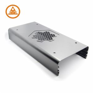 China Sandblasted Cnc Aluminum Profile , Durable Extruded Aluminium Heatsink on sale