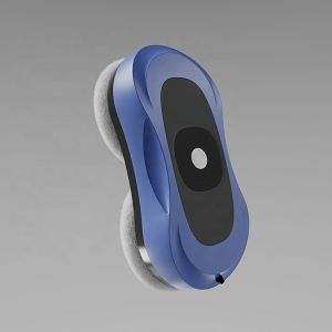 Vacuum Window Cleaner Robot With Anti-falling Control UPS safety rope And Water