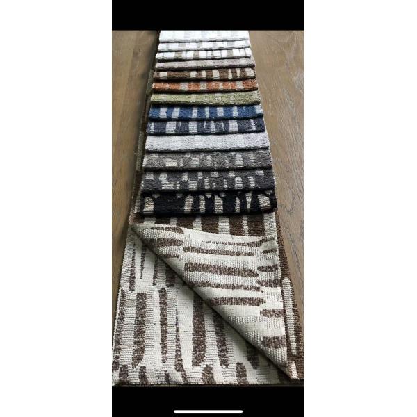 Jacquard chenille fabrics Chenille Sofa Fabric Customization Upon Request Shrink