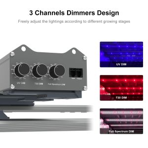 UV IR Hydroponic LED Grow Lights Full Spectrum Light Strips
