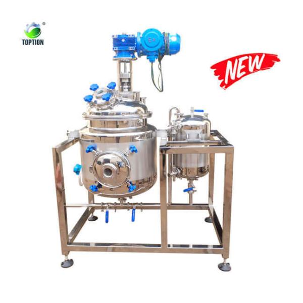 Buy Stainless Steel Crystallization Reactor Toption 50L Jacketed Reactor at wholesale prices