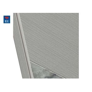 Waterproof Sandwich Wood Plastic Composite Eco Friendly Doors