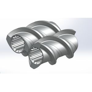 OD 247.9mm 250 Extruder Screw Elements