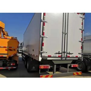 Single Cab 12 Wheels 8x4 Refrigerator Van Cargo Truck