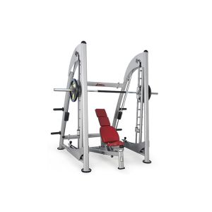 China Professional Life Fitness Strength Equipment Smith Machine Compressible Power Rack on sale