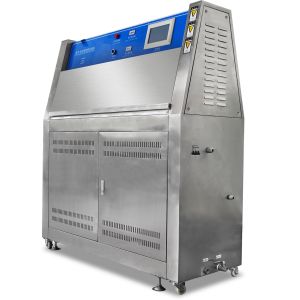 China LCD Touch Screen UV Aging Test Chamber Fabric Testing Machine 70 Degree on sale China LCD Touch Screen UV Aging Test Chamber Fabric Testing Machine 70 Degree on sale