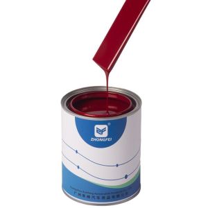Quality Acrylic 1K Transparent Red 4L Motorcycle Car Paint for Finishing Requirements for sale
