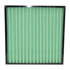Quality Mini Pleated Industrial Air Filters G1 G2 G3 G4 Efficiency With Plastic Frame for sale