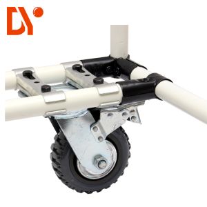 DY100 Connector and Joint Between Caster and Lean Pipe