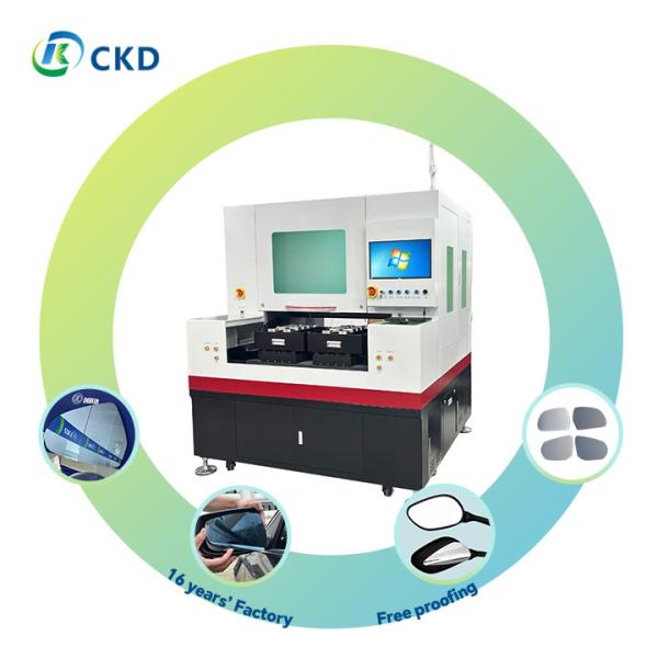 Buy Customizable Glass Mirror Cutting Machine for Different Glass Thicknesses To Speed 0-500mm/s at wholesale prices