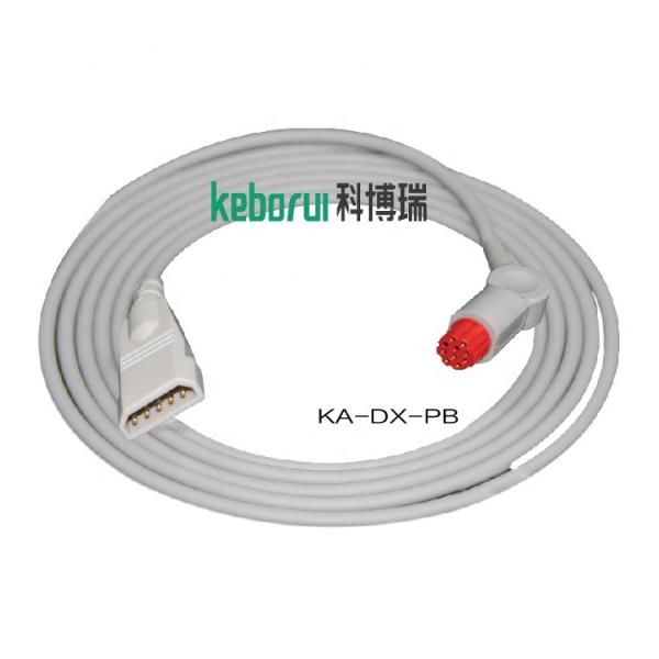 Buy ODM IBP Adapter Cable For GE Datex Monitor To PVB Transducer at wholesale prices