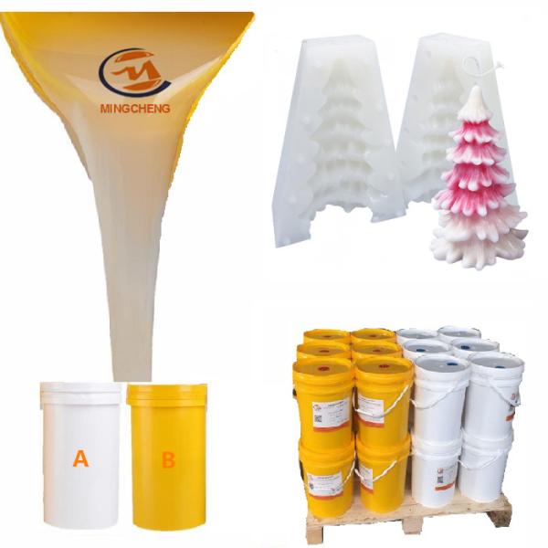 Buy Platinum Cure Liquid RTV Mold Silicone Rubber Low Viscosity Easy Mixing at wholesale prices