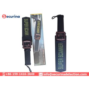 Quality Portable Electronic Security Metal Detector Wand Intelligent Alarm Continuous Adjustment for sale