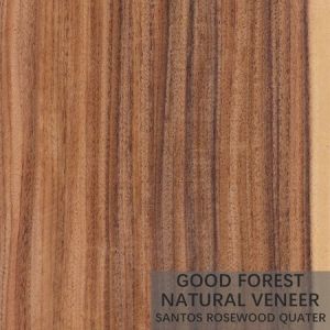 Hotel Rosewood Natural Wood Veneer Of Crown Cut Quarter Straight