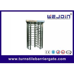 Quality Full Height Turnstile for pedestrian passing and Compatible With IC, ID, Magcard, Bar code for sale