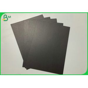 100% Wood Pulp 300g Large Black Chipboard Sheets For Gift Box 70 x 100cm